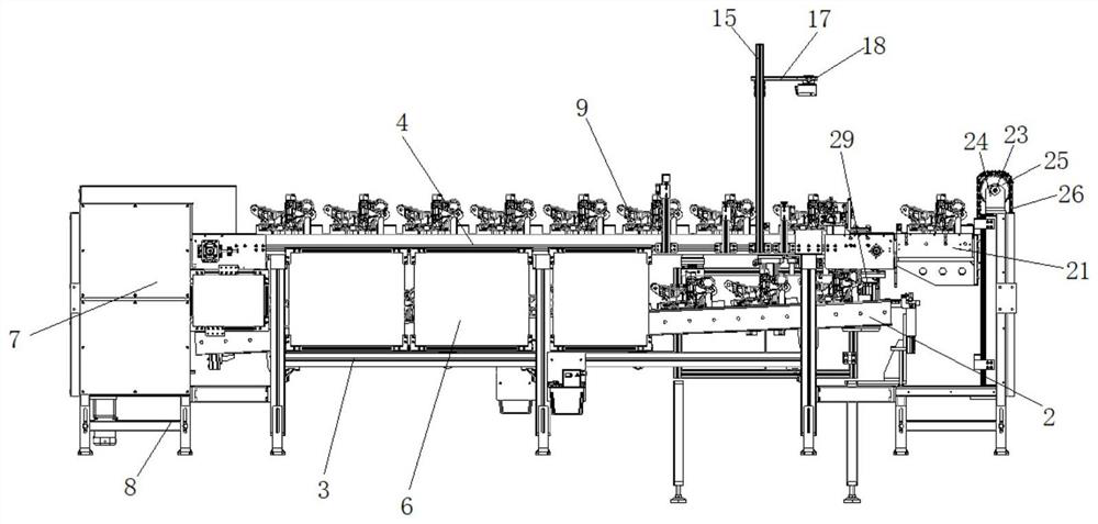 Product feeding equipment for self propelled car steering knuckle full-automatic press-fitting line