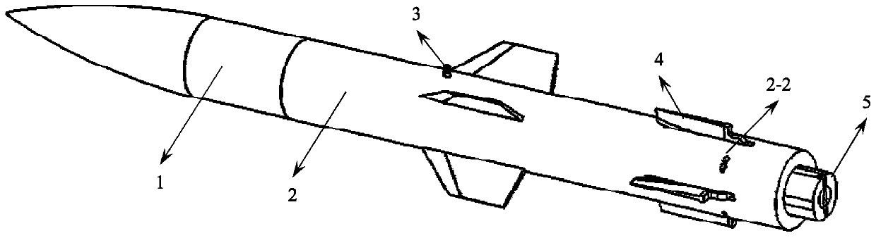 Free-flying model rudder surface deployment wind tunnel test device