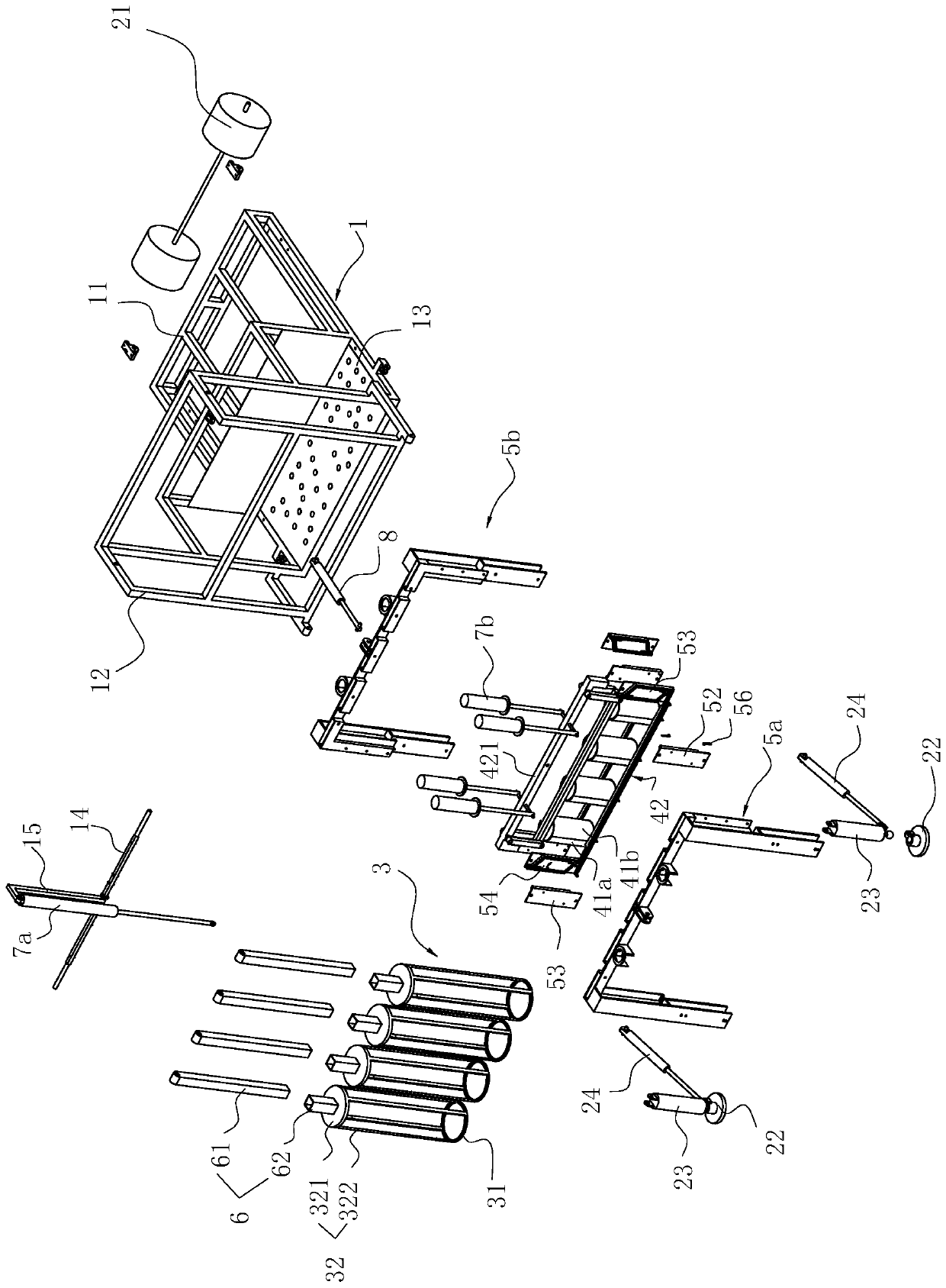 Tuber mustard harvester