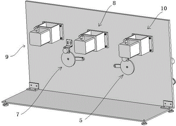 A multi-axis synchronous control device