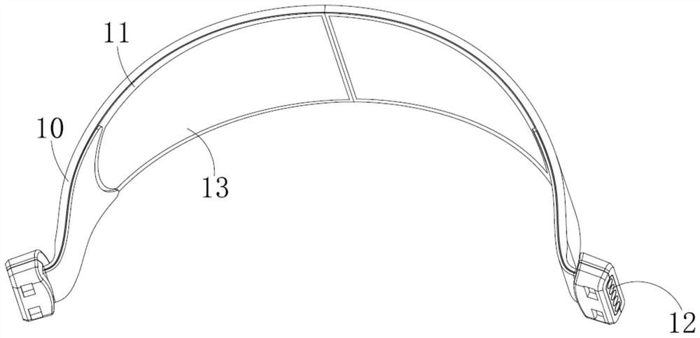 Electrode assembly, neck massager and wearable massage equipment