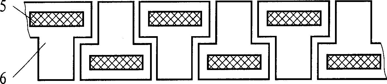 Large-area steel plate defect flux-leakage detection method