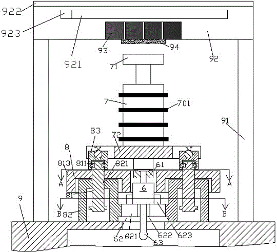 Energy-saving and environment-friendly grinding device