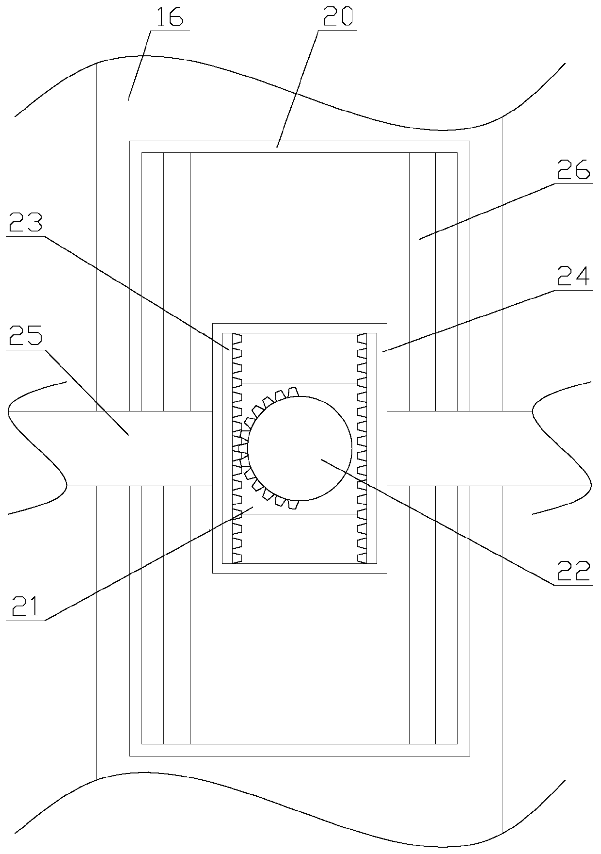 Convenient beneficiation flotation device with stirring function