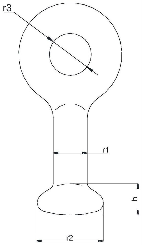 Rotary go-no-go gauge that completes ball-end hanging ring detection at one time