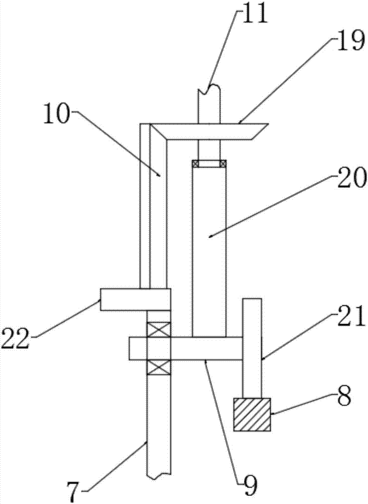 Warning device for municipal engineering building construction