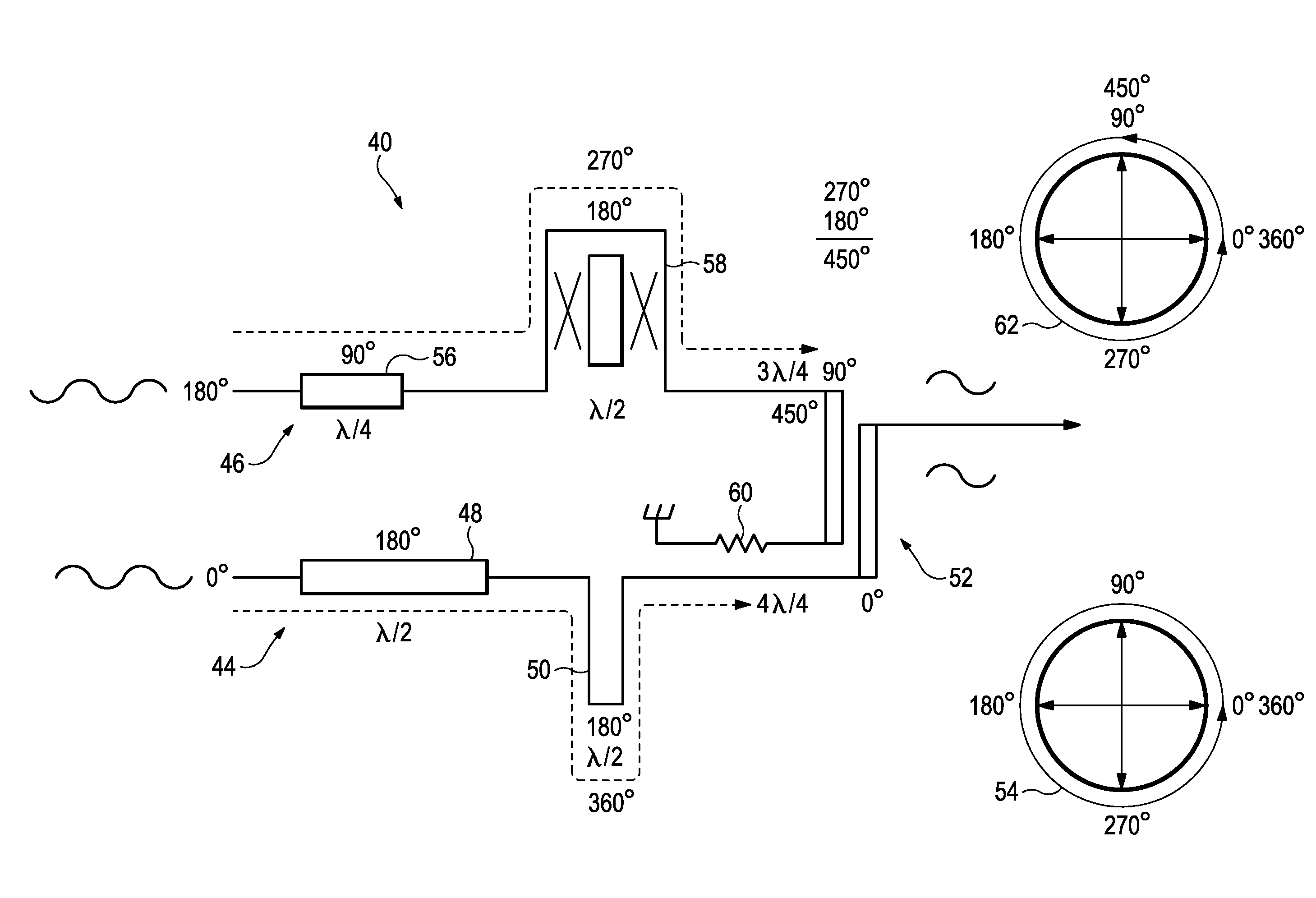 Wideband balun structure