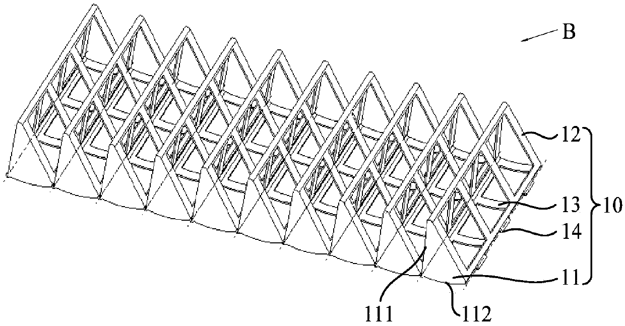 Foldable knife and fork basket and dish washing machine with same