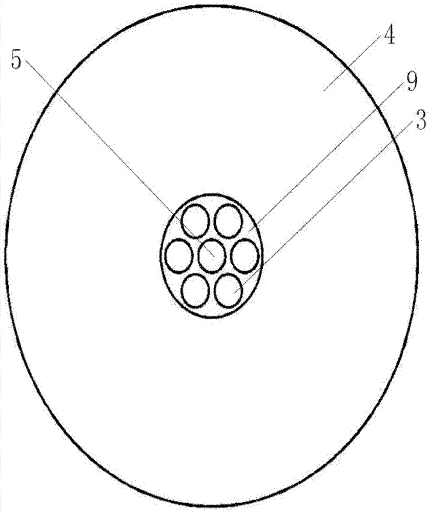 Method for measuring kin physiology parameters and optical property parameters based on reflective spectral measurement