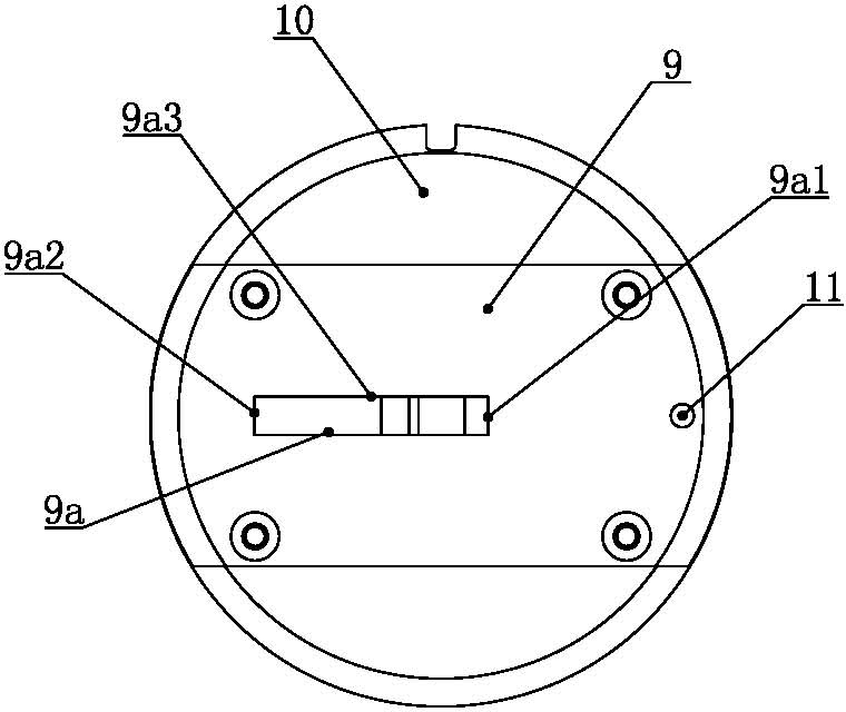 Contactless cutting mould for numerical control turret punch press