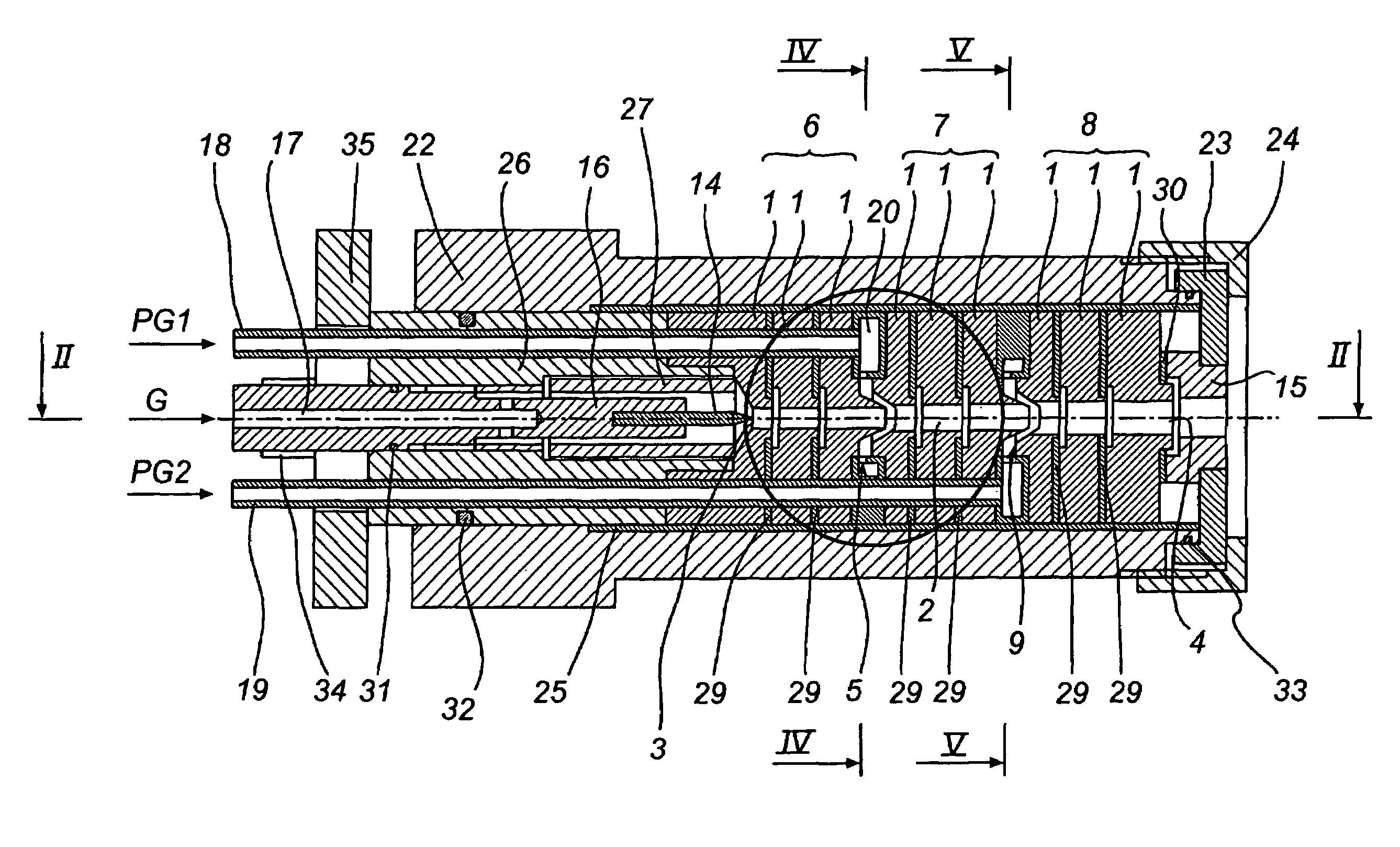 Plasma-spraying device