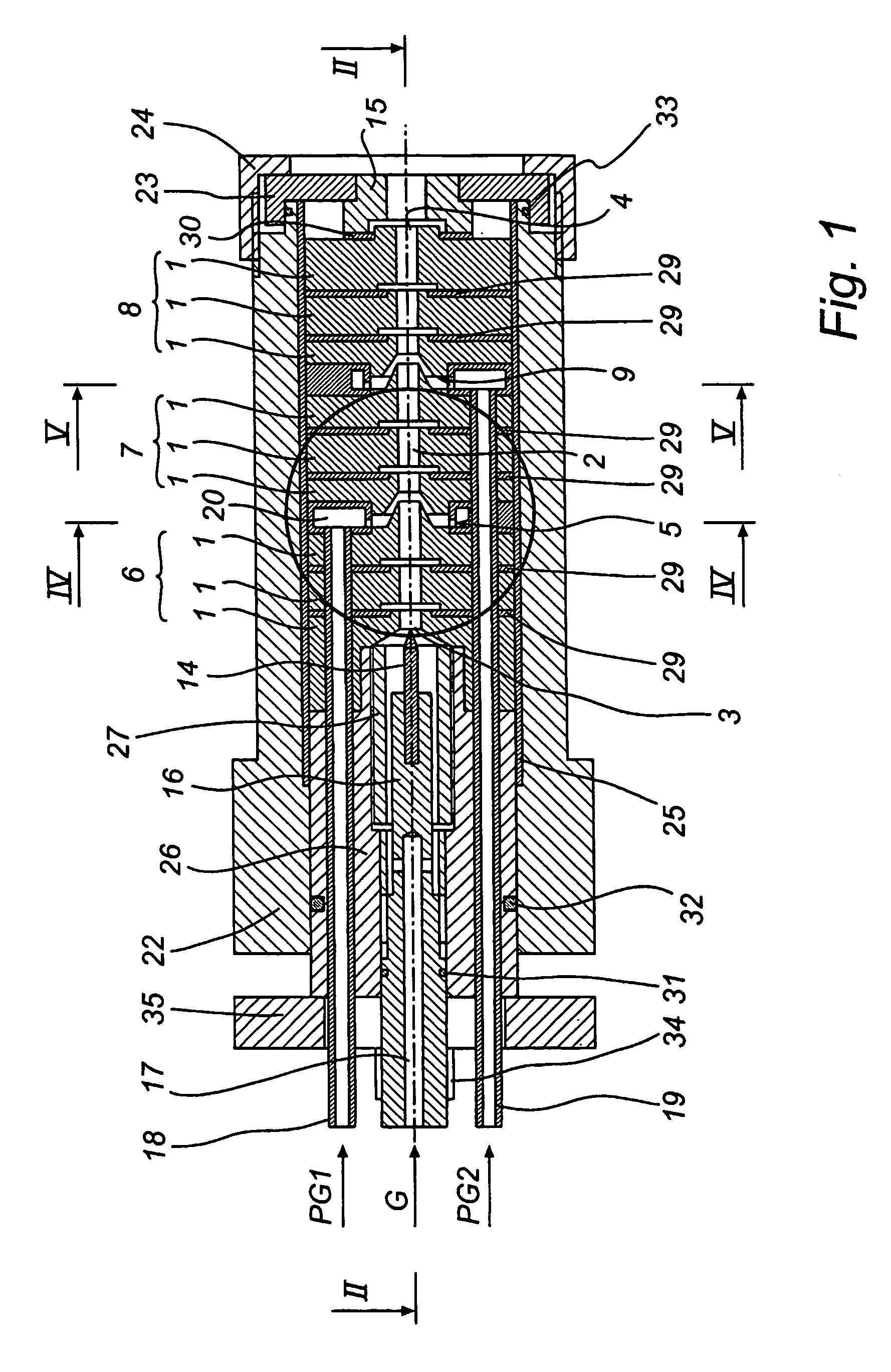 Plasma-spraying device