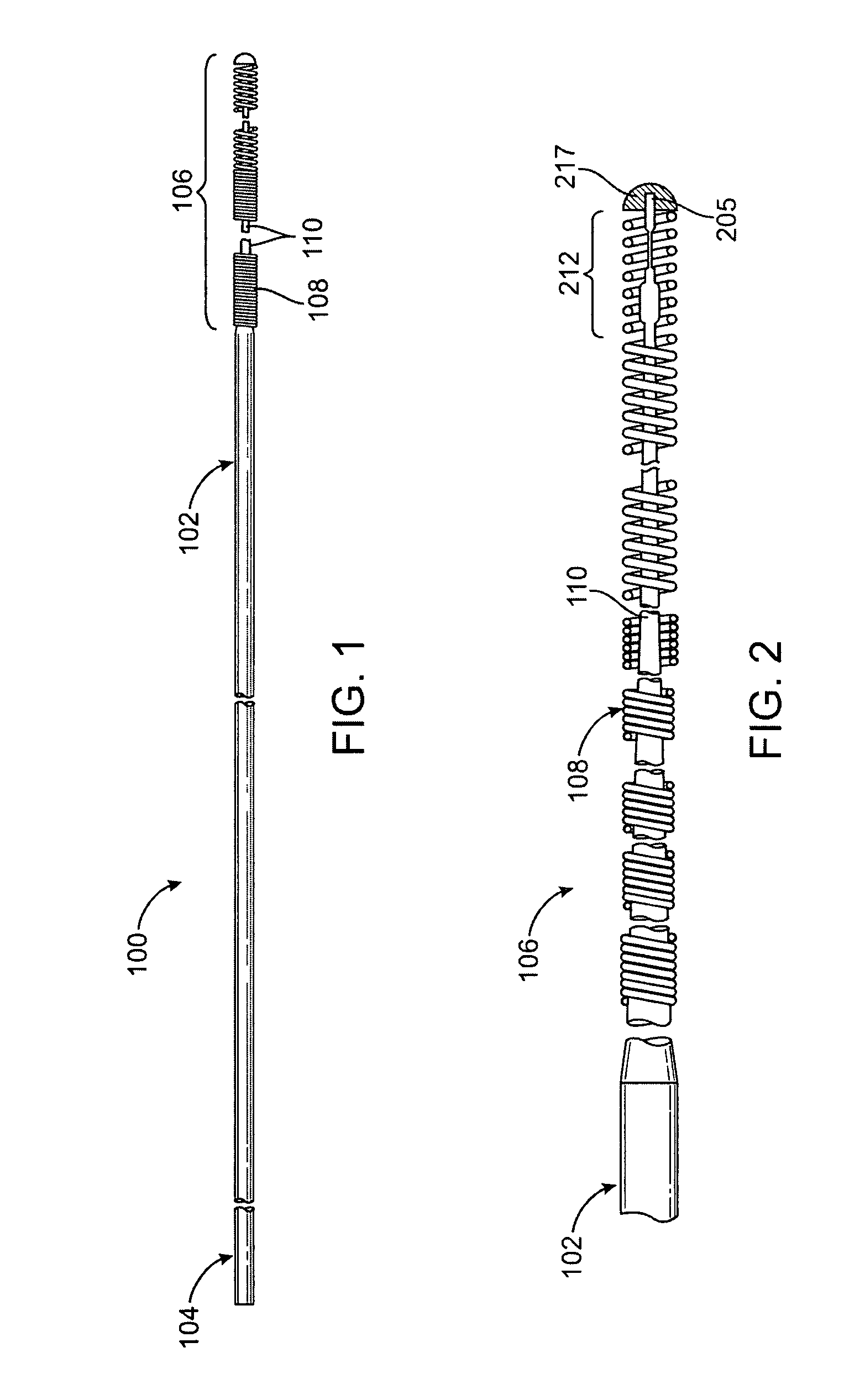 Medical guidewire tip construction