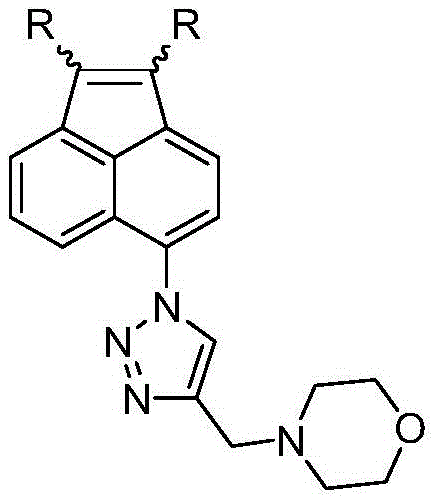 Synthesis and application of a class of acenaphtho[1,2-b]quinoxaline derivatives containing 1,2,3-triazole