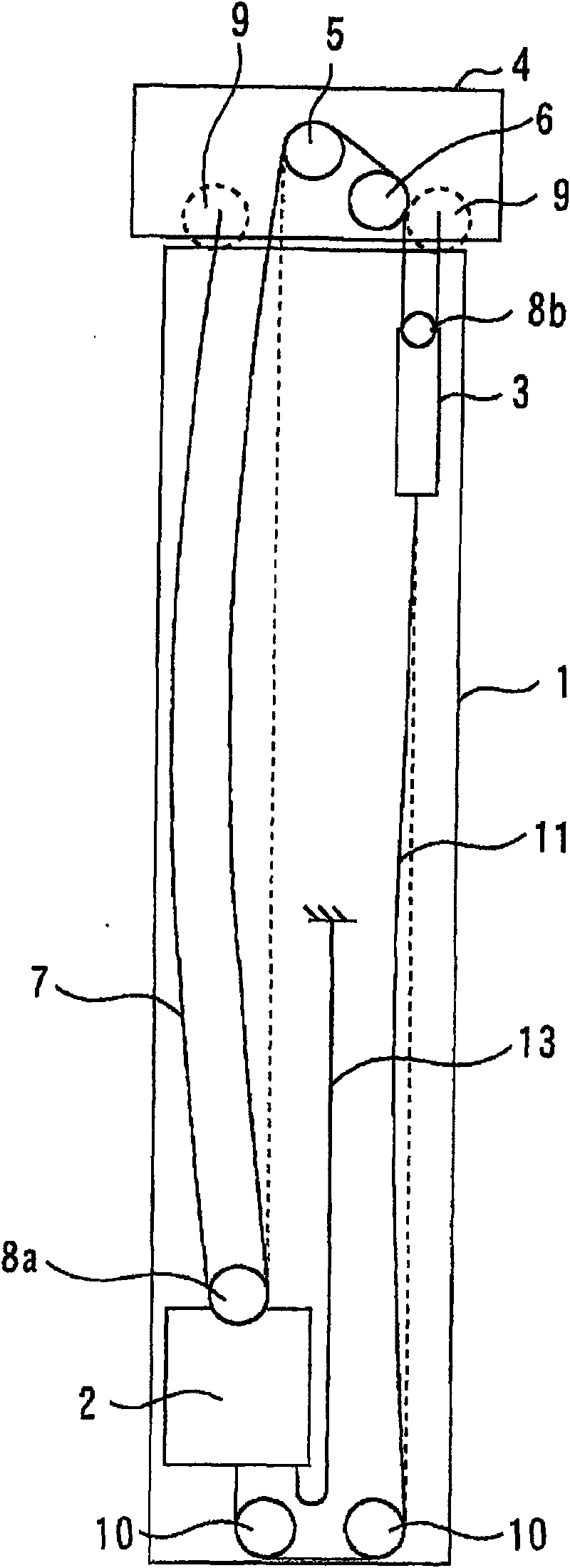 Elevator control device