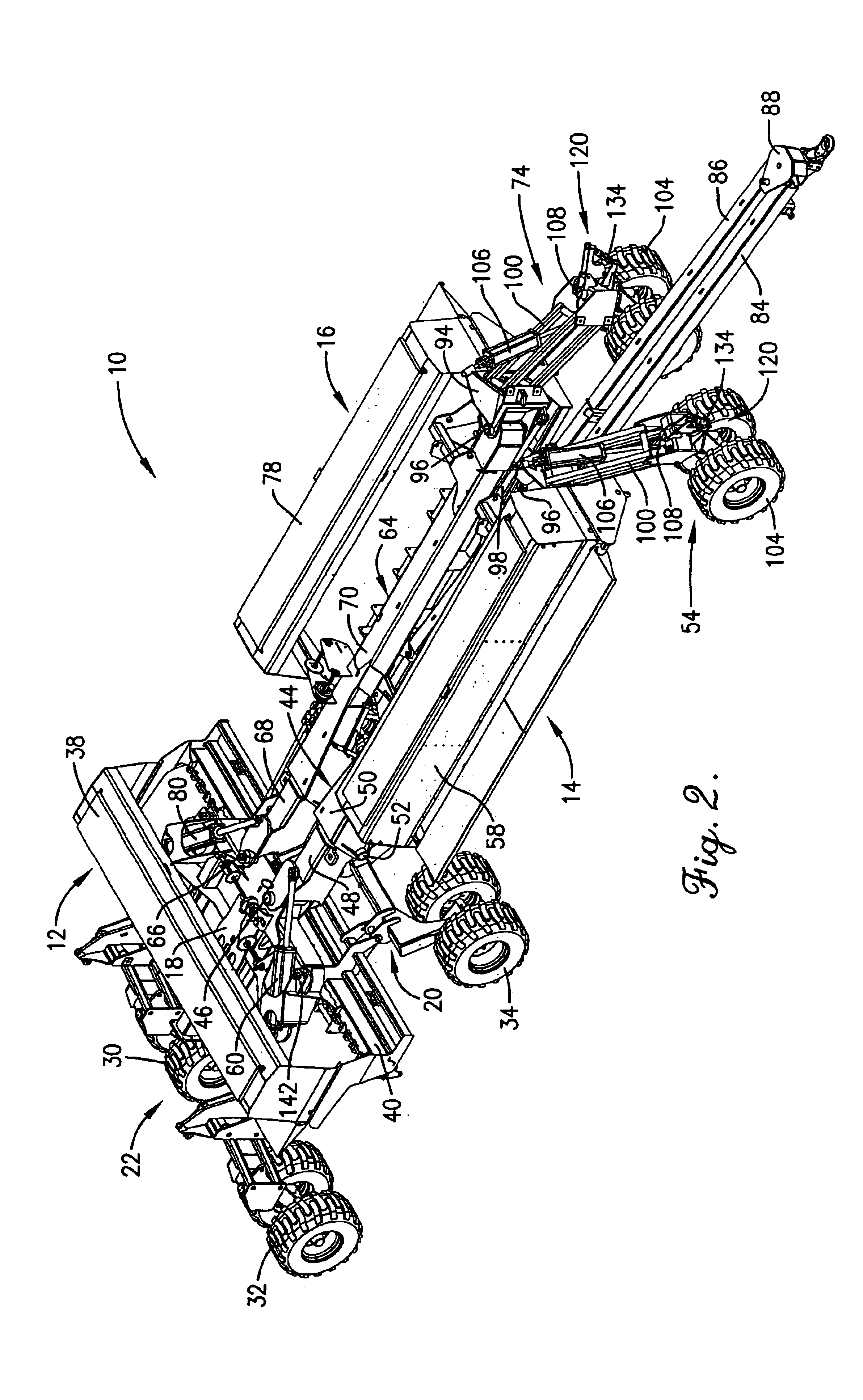 Front folding agricultural implement