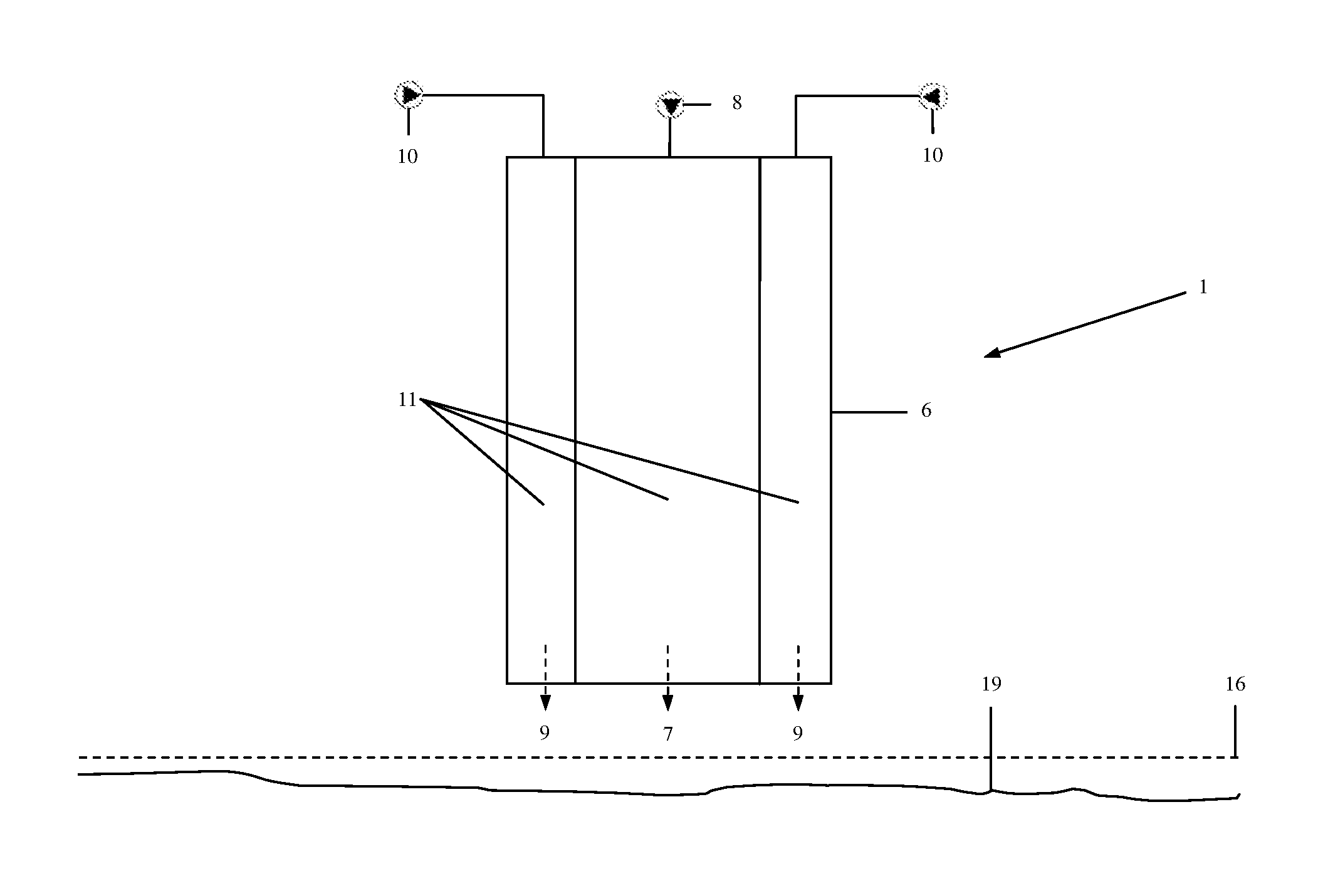 Method of installing a foundation in the sea bed and such foundation