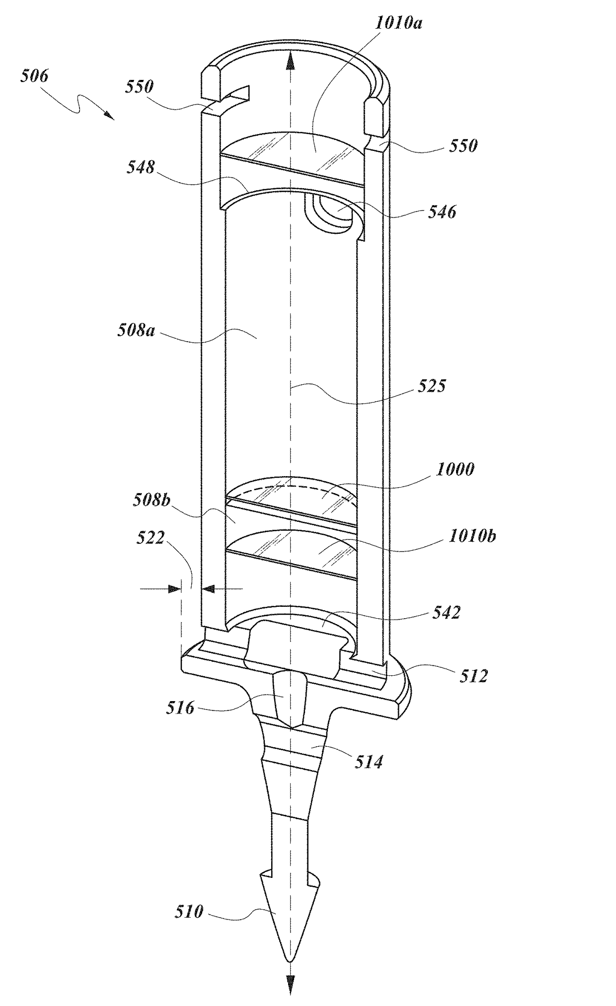 Drug delivery implants with bi-directional delivery capacity