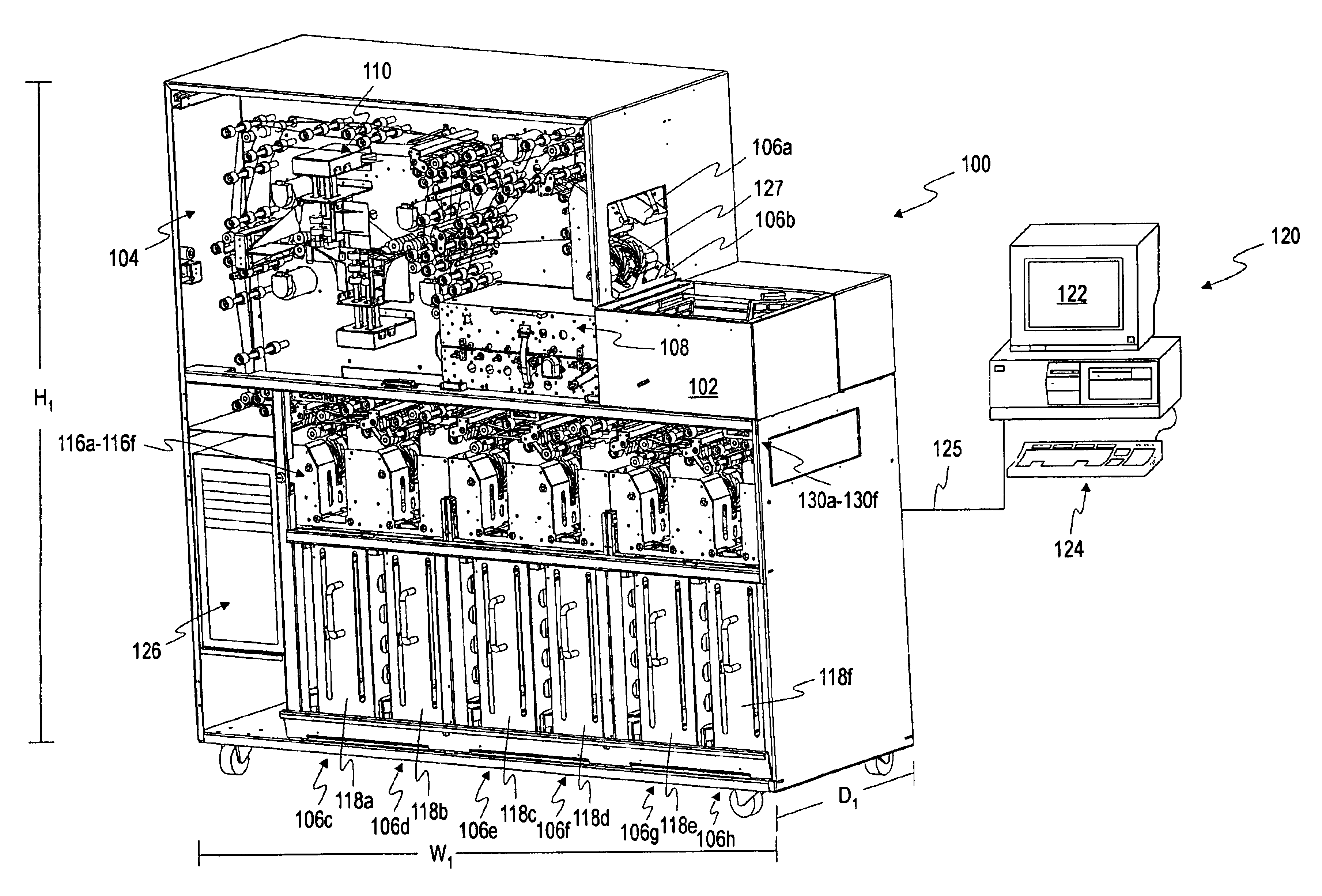 Multiple pocket currency bill processing device and method