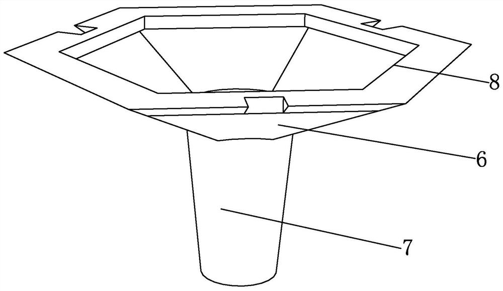 Rainwater greening automatic irrigation device and construction method thereof