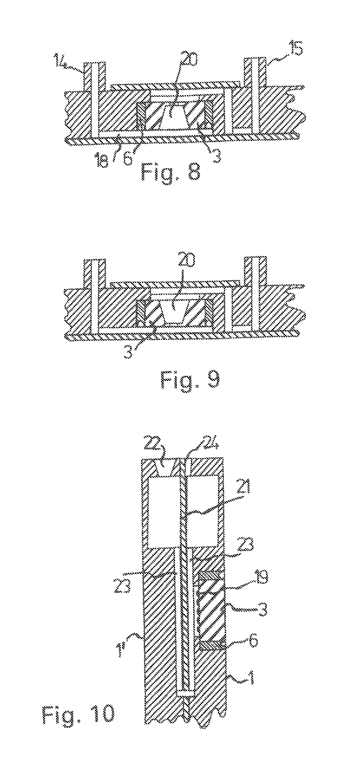 Method for connecting components of a microfluidic flow cell