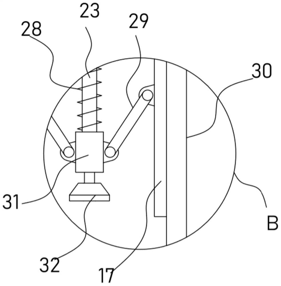 Lifting type building steel pipe inner wall derusting and polishing device