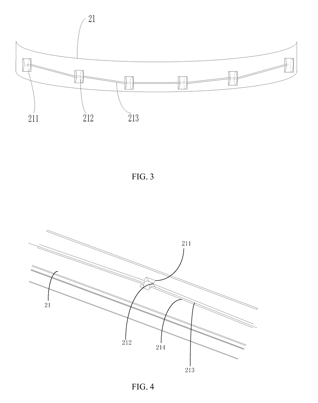 Curved display device