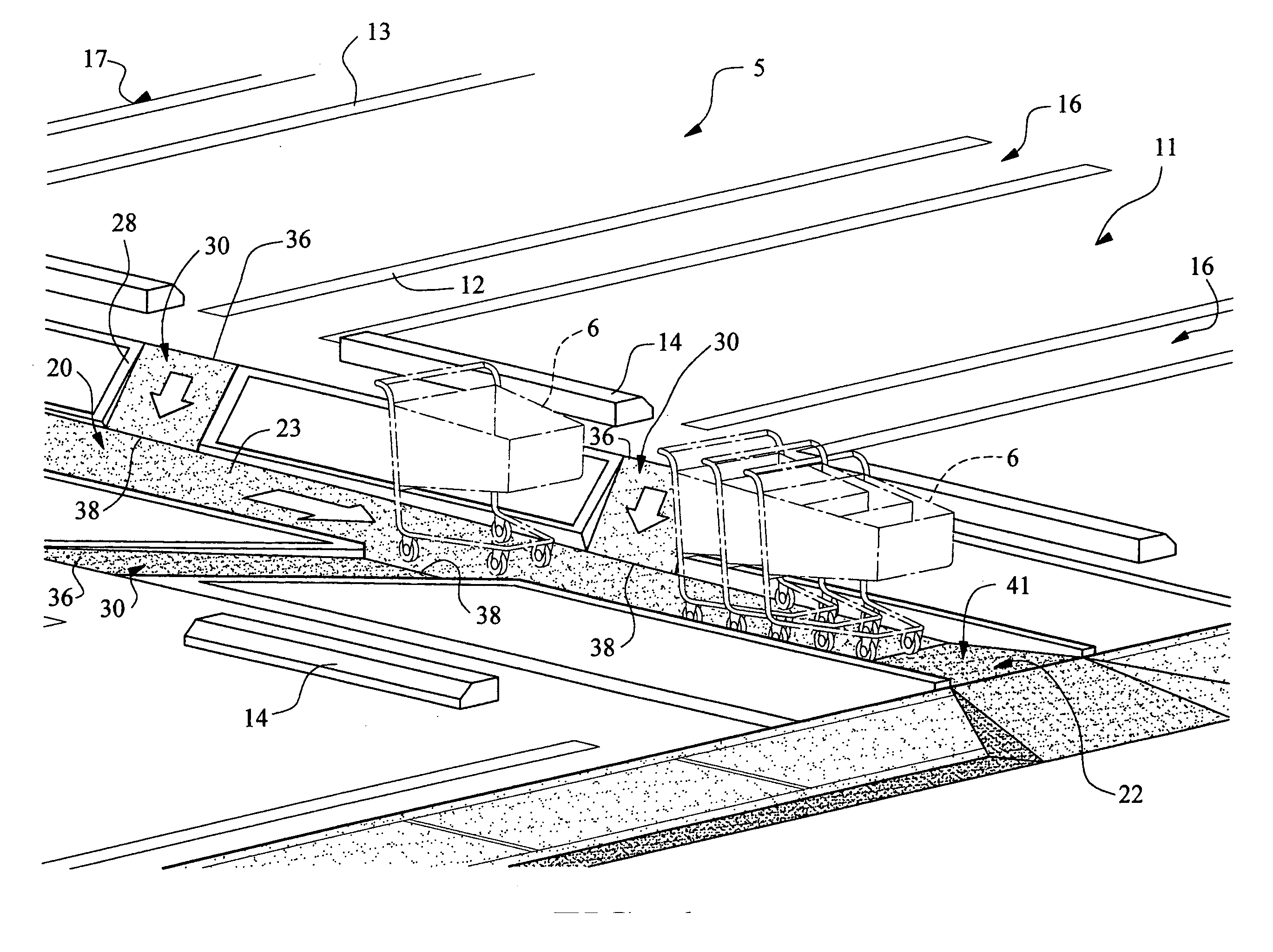 Shopping cart collection, storage, and retrieval system