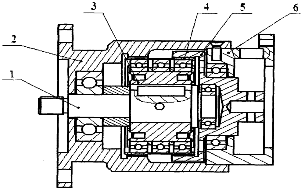 Complex-wave type harmonic drive speed reducer