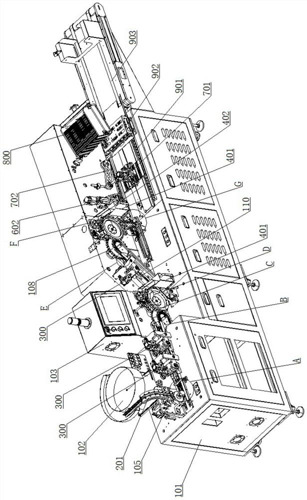 GDT array packaging machine