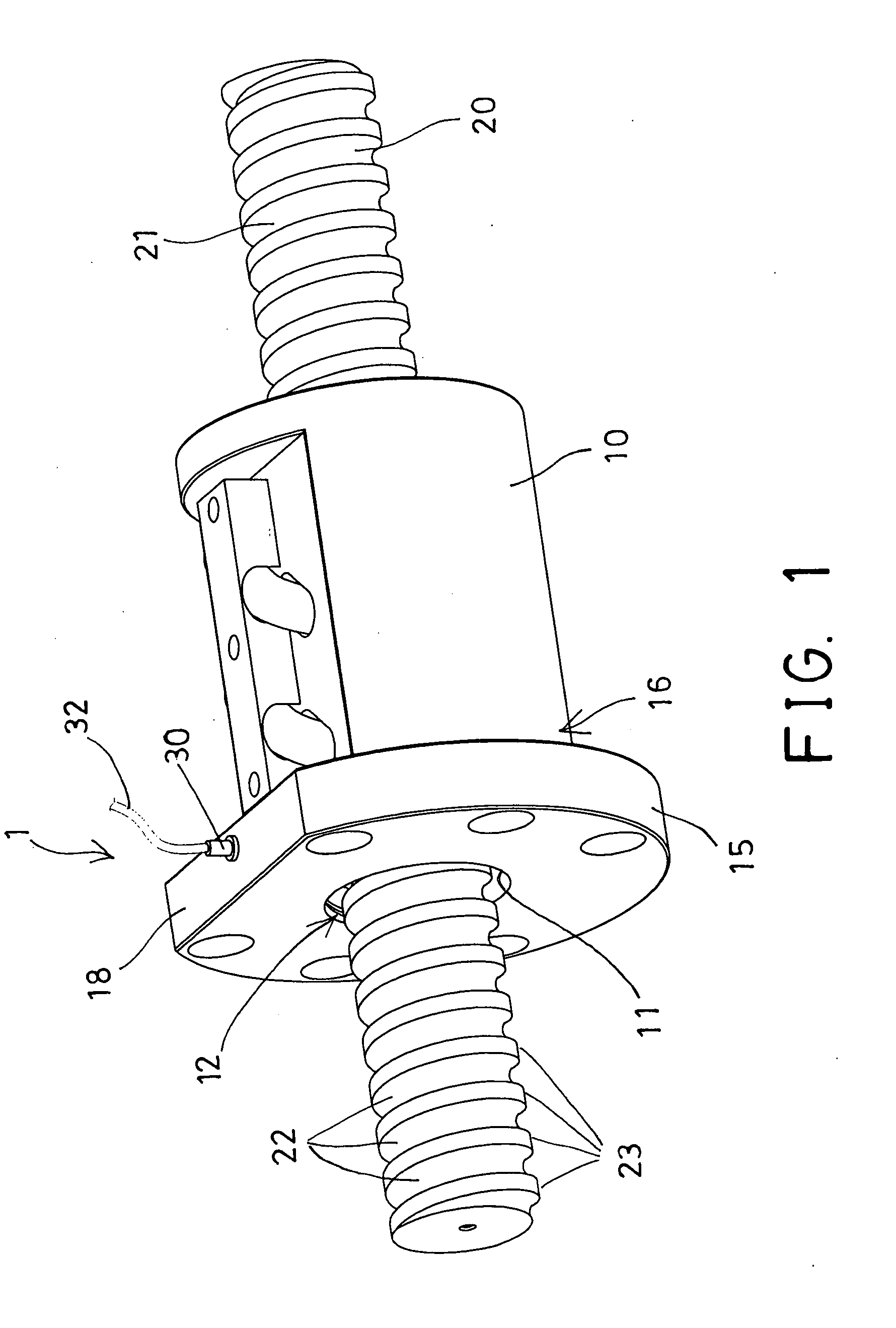 Ball screw device having image sensor