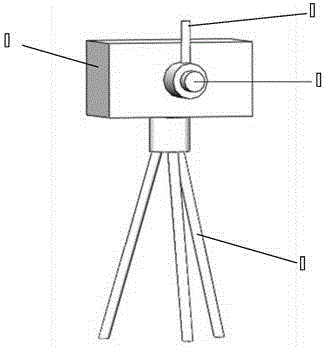 Multi-angle full-automatic earth surface fine emissivity spectrum collecting system device