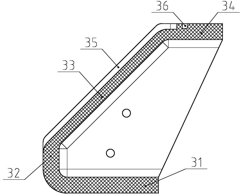 Design method for handle of cooker used for manufacturing fried bread sticks