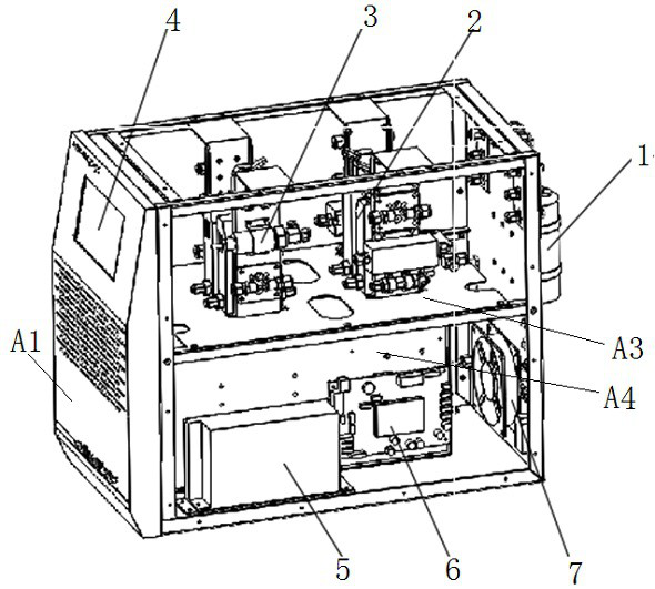 VOC dynamic gas distribution instrument