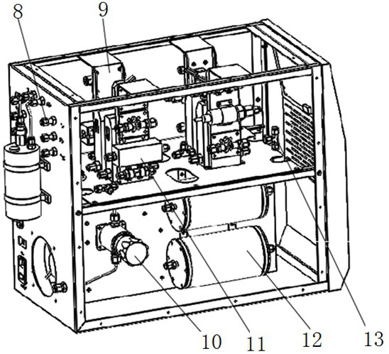 VOC dynamic gas distribution instrument