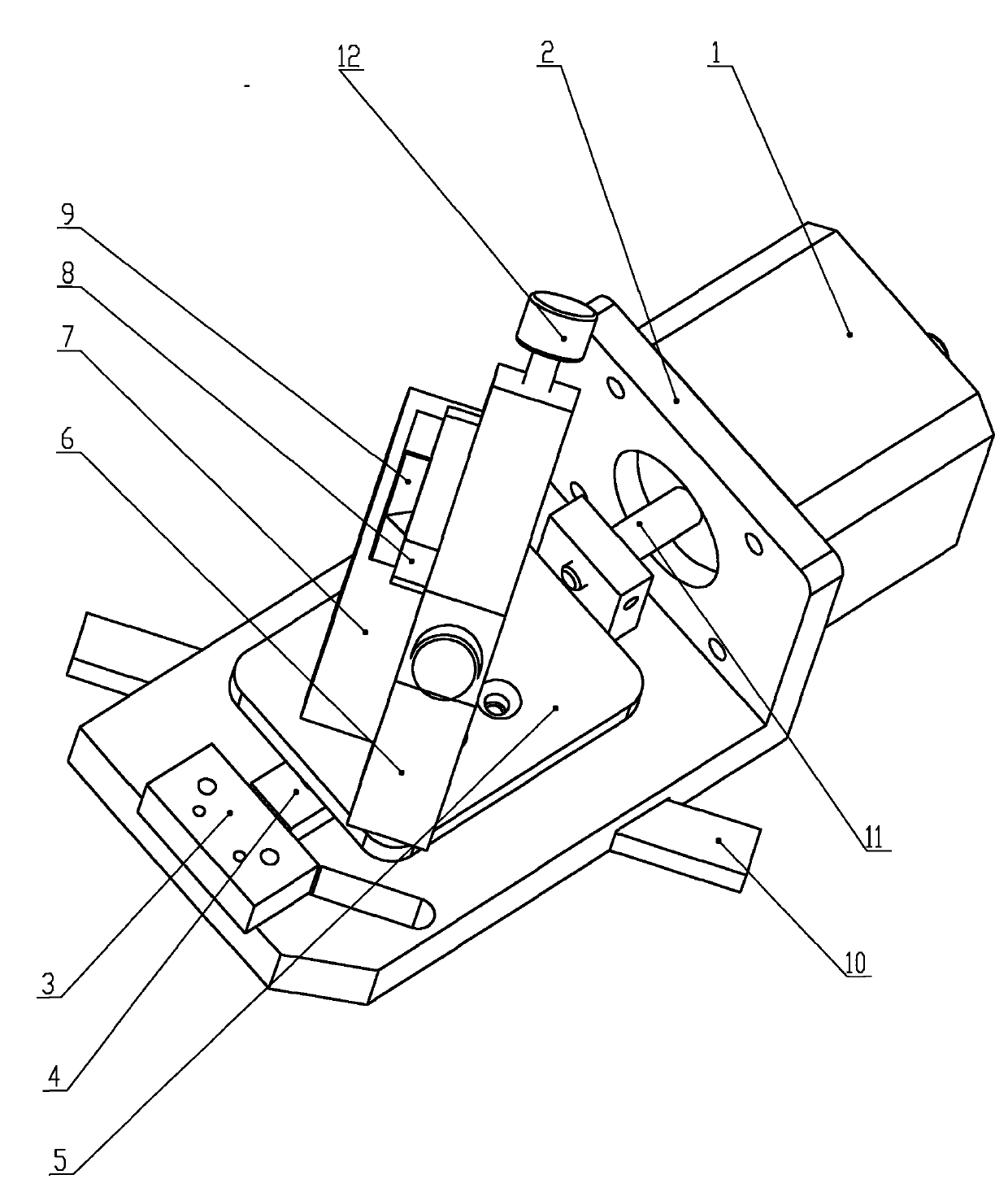 Linear motor control entrance slit system