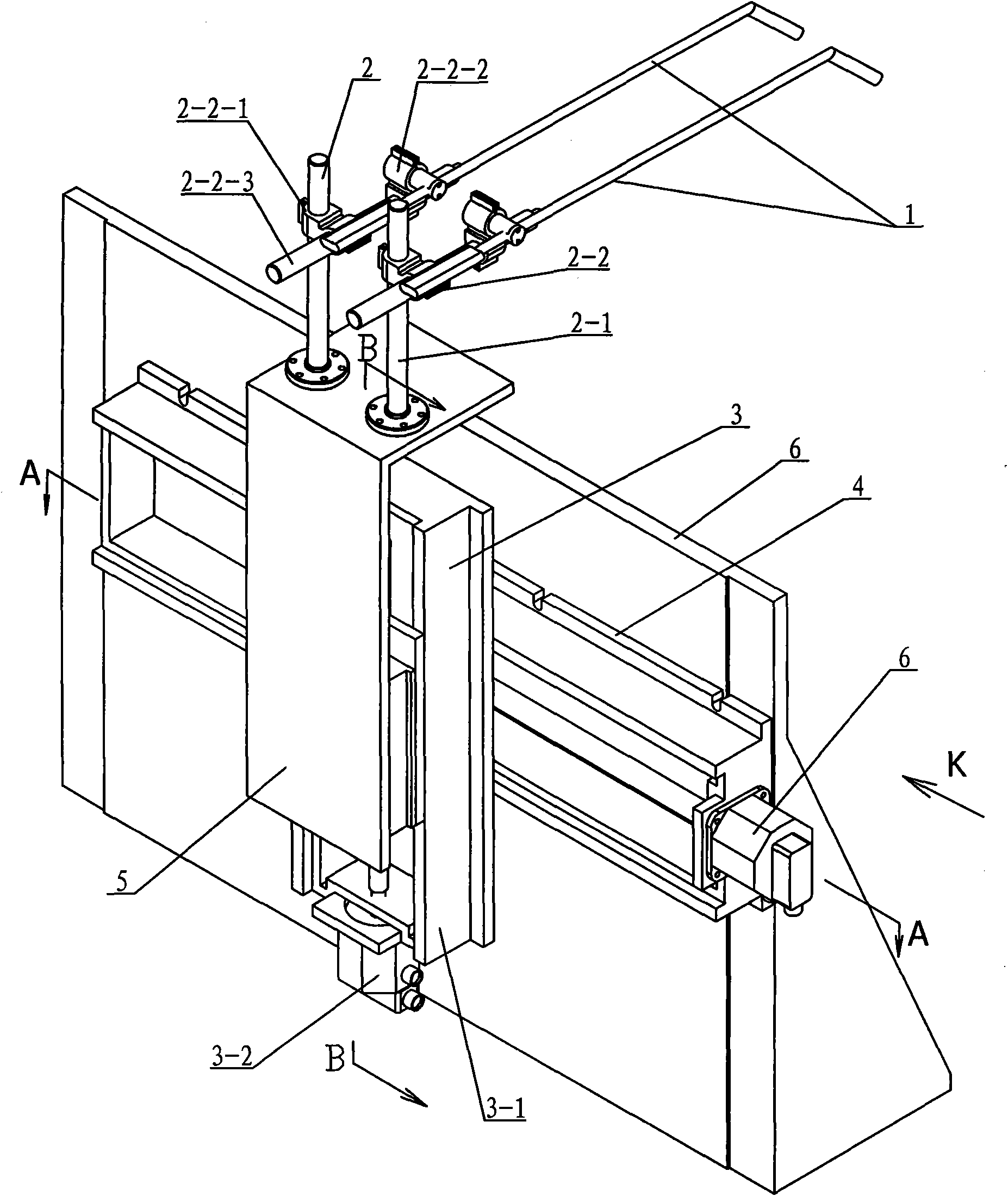 Independent digital flame following and heating device of hot spinning machine