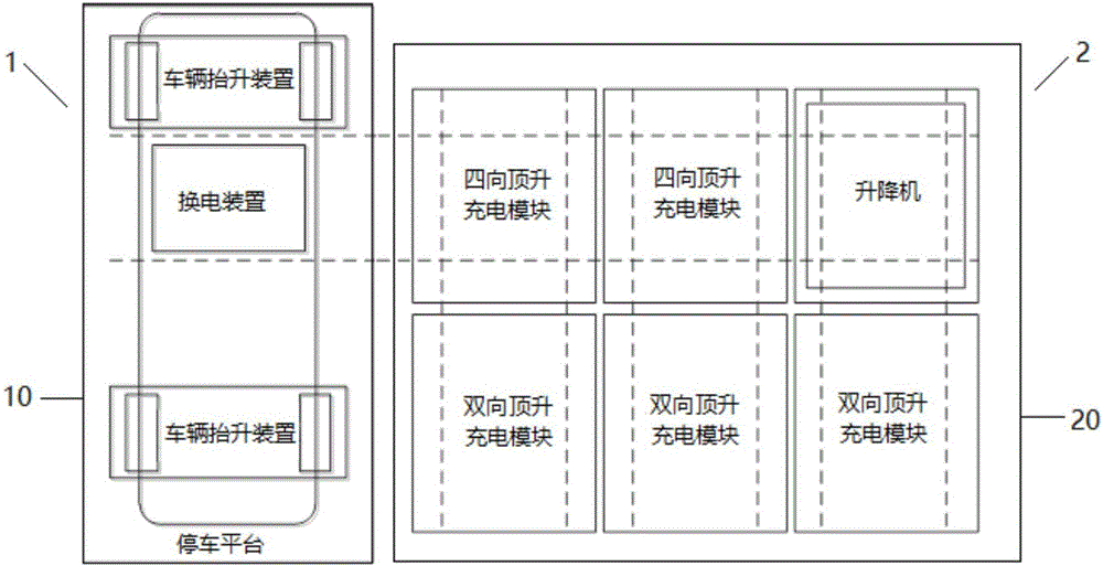 Small automatic charging and electrical changing station for electric vehicle