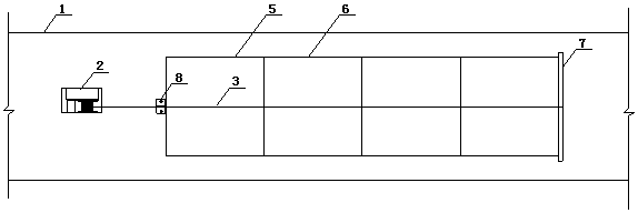 Large-diameter reinforced concrete pipeline traction type matching method