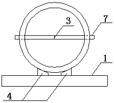 Large-diameter reinforced concrete pipeline traction type matching method