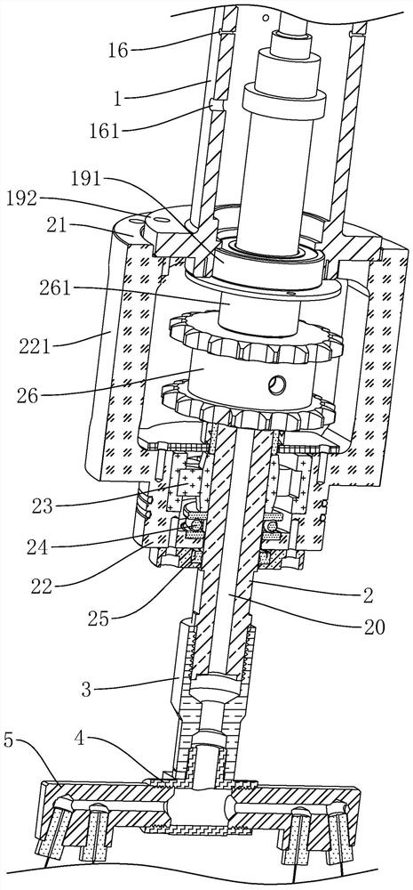 Ultrahigh-pressure water slip ring