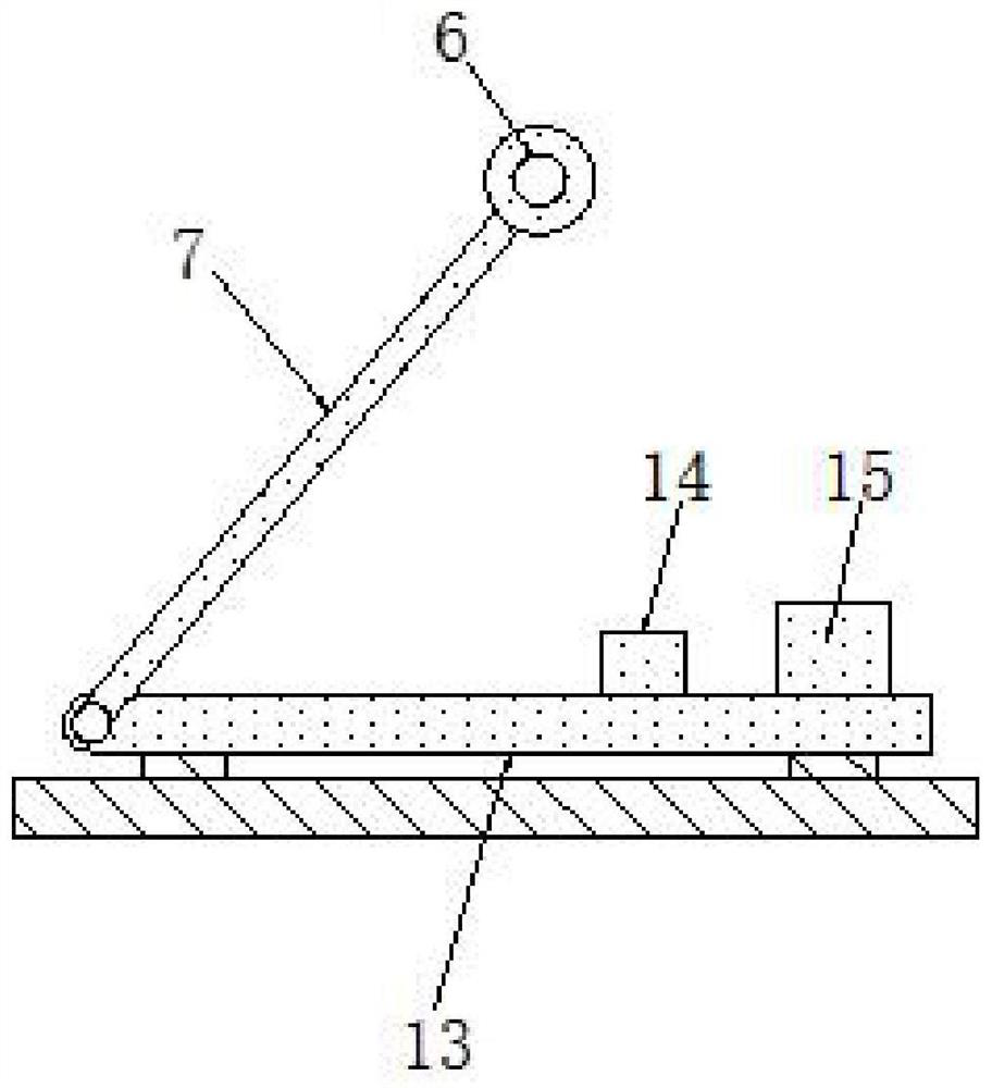 An emergency braking device for wire drawing and disconnection based on the principle of electromagnetism