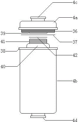 Three-in-one water purifier with conical residue hopper and manufacturing method