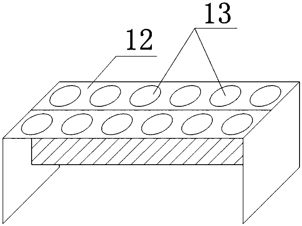 Test device and method based on MICP reinforced calcareous coarse-grained soil