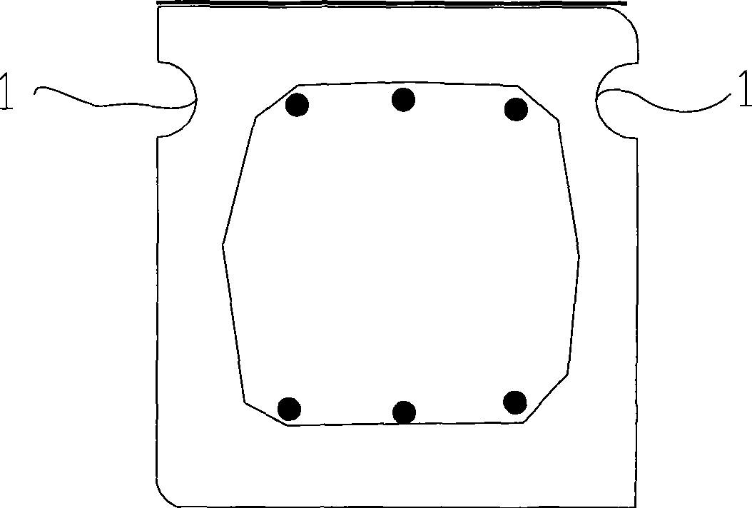 Preparation method for preformed hole fender pile