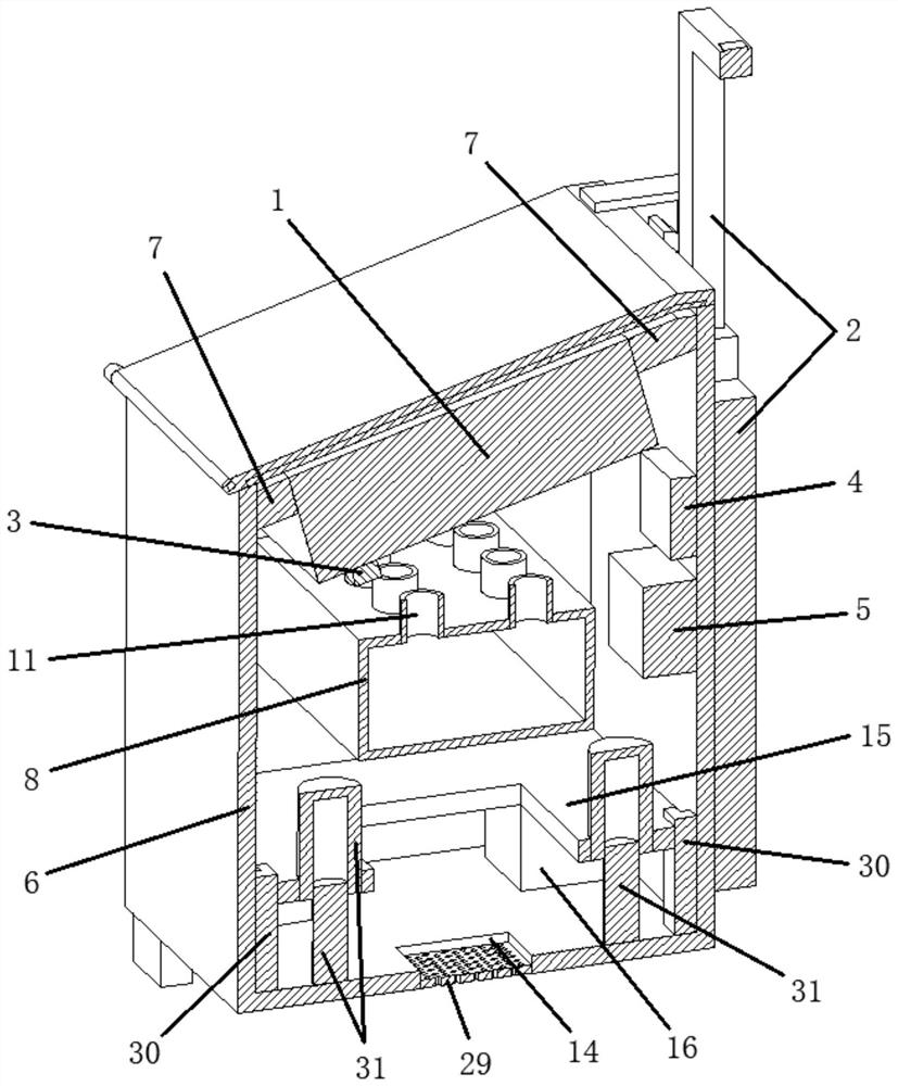 Portable multifunctional electrochemical biological detector and system thereof