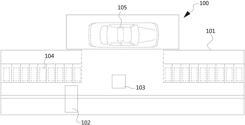 Battery replacement moving device and quick replacing system