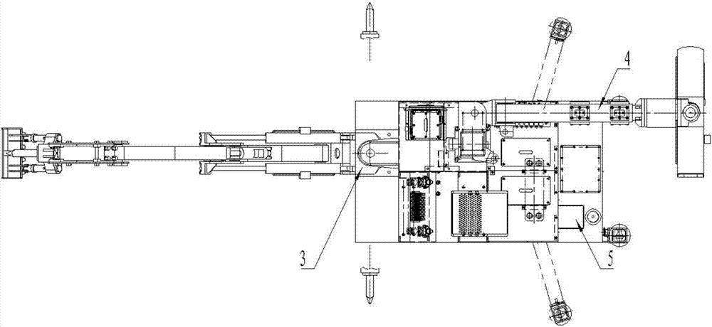 Multifunctional roadway repairing machine