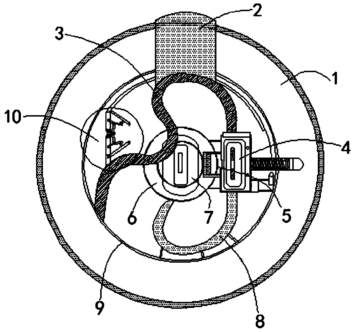 Functional stereoscopic toy capable of improving exploration ability of children