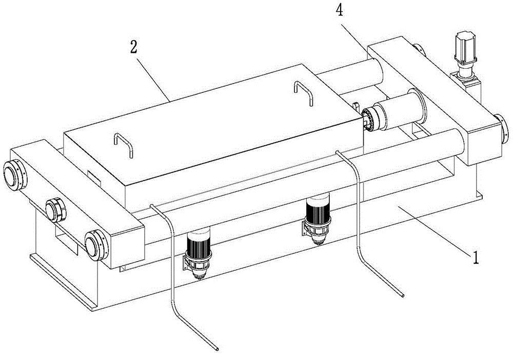 Concrete cracking whole-process simulating tester